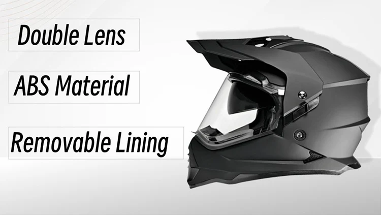 Off-road Helmets with Lens